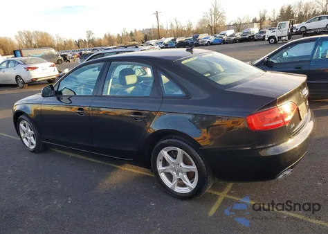 2009 Audi A4 2.0T Quattro from USA, damaged, VIN WAULF78K49N037544